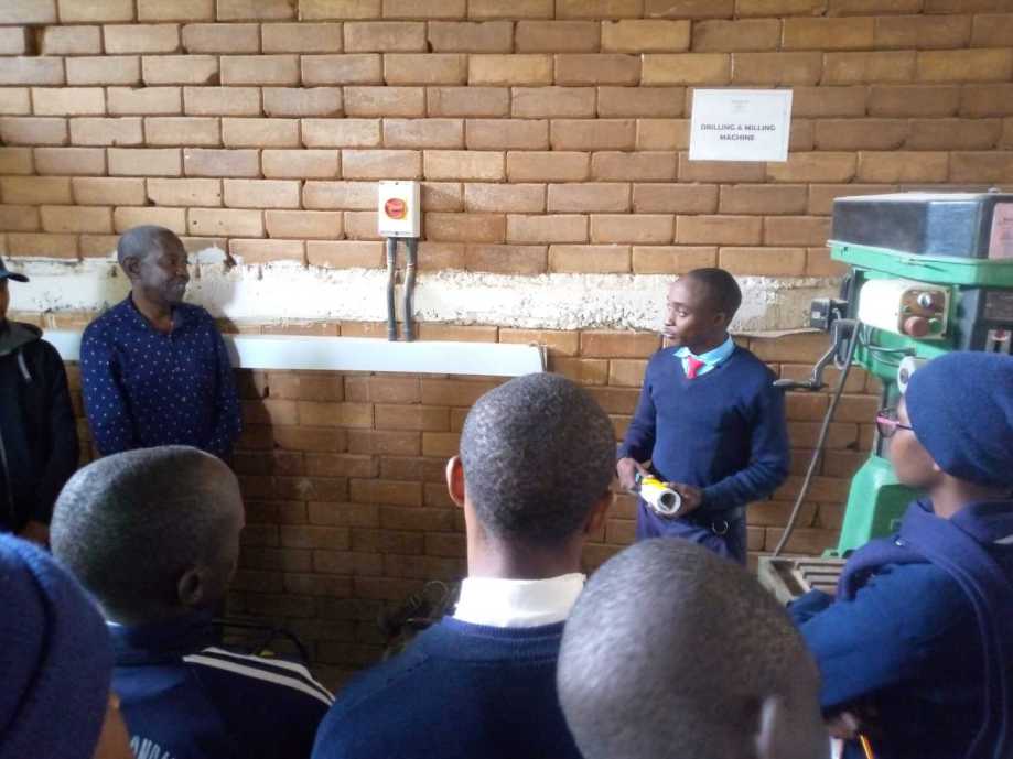 Kwa Ukungu Secondary school visits Mutech.